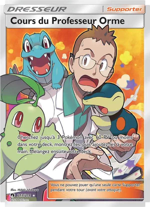 213/214 - Cours du Professeur Orme