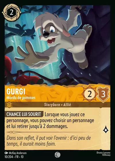 010/204 - Gurgi, Mordu de pommes