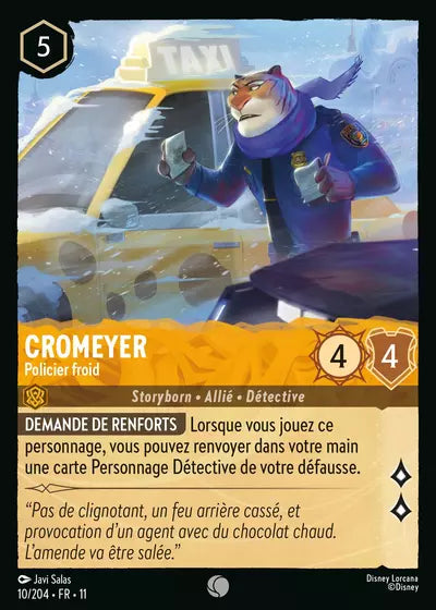 010/204 - Cromeyer, Policier froid