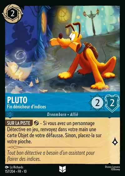 157/204 - Pluto, Fin dénicheur d'indices