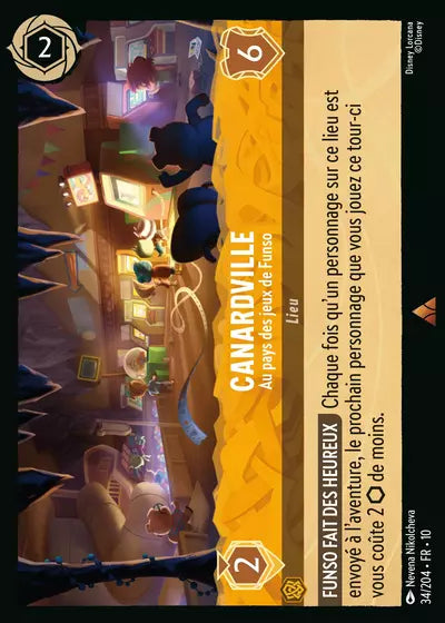 034/204 - Canardville, Au pays des jeux de Funso