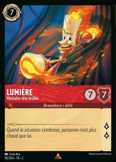 112/204 - Lumière, Véritable tête brûlée