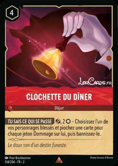 134/204 - Clochette du dîner