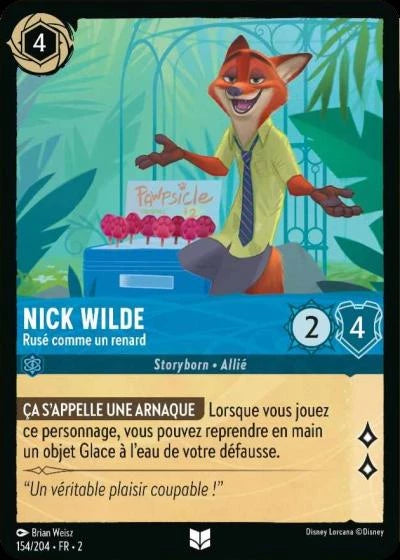 154/204 - Nick Wilde, Rusé comme un renard