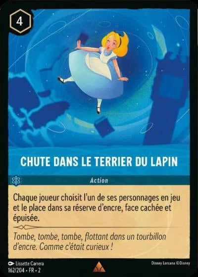 162/204 - Chute dans le terrier du lapin