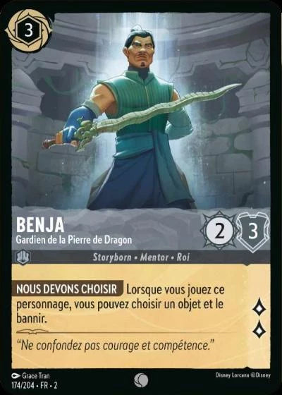 174/204 - Benja, Gardien de la Pierre de Dragon