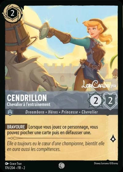 176/204 - Cendrillon, Chevalier à l'entraînement