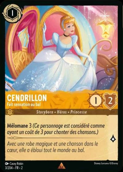 003/204 - Cendrillon, Fait sensation au bal
