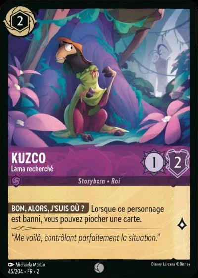 045/204 - Kuzco, Lama recherché