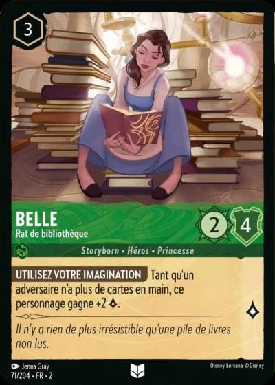 071/204 - Belle, Rat de bibliothèque