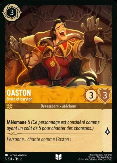 008/204 - Gaston, Brute et baryton