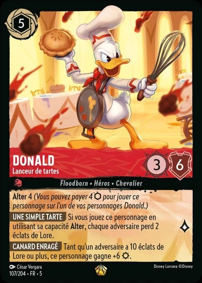 107/204 - Donald, Lanceur de tartes