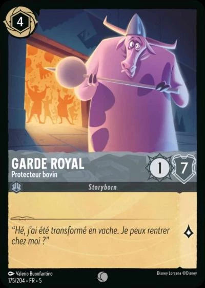 175/204 - Garde Royal, Protecteur bovin