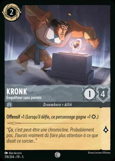178/204 - Kronk, Enquêteur sans permis