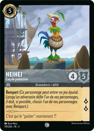 179/204 - Heihei, Coq de protection