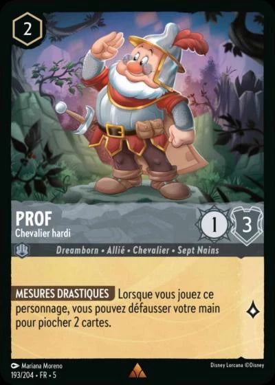 193/204 - Prof, Chevalier hardi