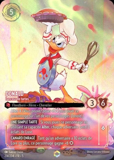 214/204 - Donald, Lanceur de tartes