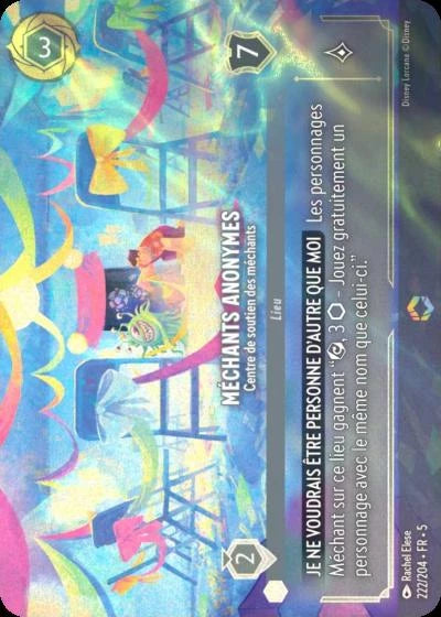 222/204 - Méchants Anonymes, Centre de soutien des méchants