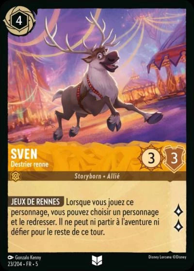 023/204 - Sven, Destrier renne
