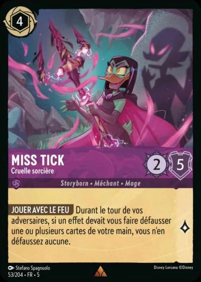 053/204 - Miss Tick, Cruelle sorcière