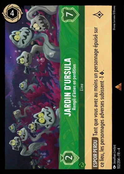 102/204 - Jardin d'Ursula, Rempli d'âmes en perdition