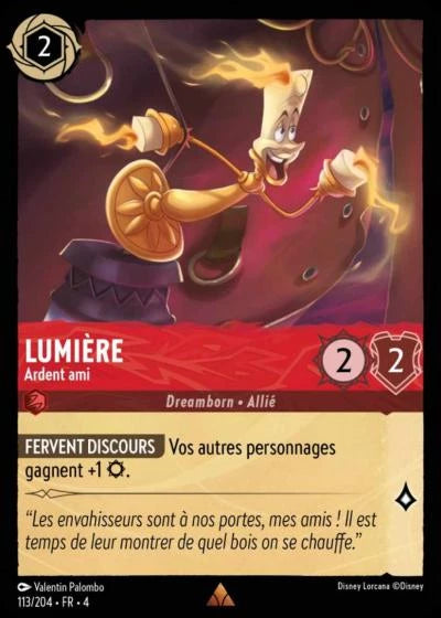 113/204 - Lumière, Ardent ami