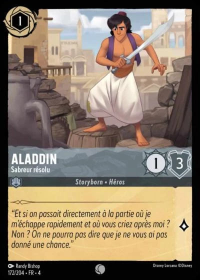 172/204 - Aladdin, Sabreur résolu