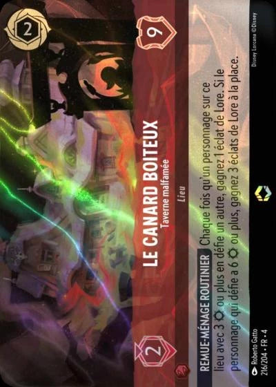 216/204 - Le canard boiteux, Taverne malfamée