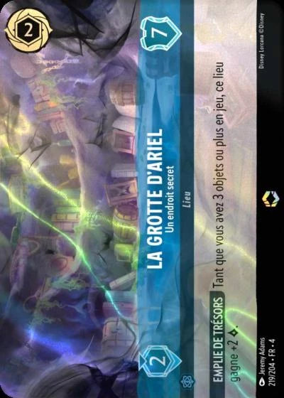 219/204 - La grotte d'Ariel, Un endroit secret