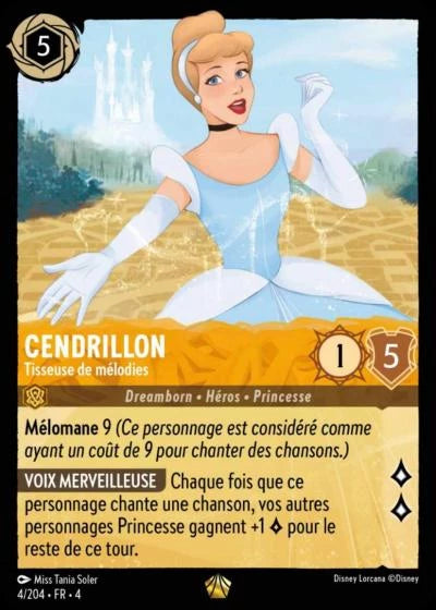 004/204 - Cendrillon, Tisseuse de mélodies