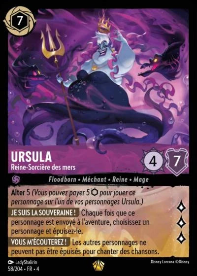 058/204 - Ursula, Reine-Sorcière des mers