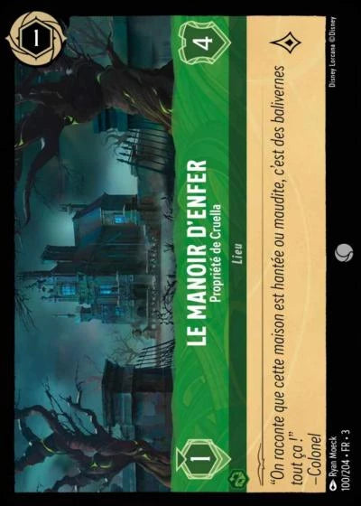 100/204 - Le manoir d'enfer, Propriété de Cruella