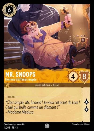 011/204 - Mr. Snoops, Homme d'affaires inepte