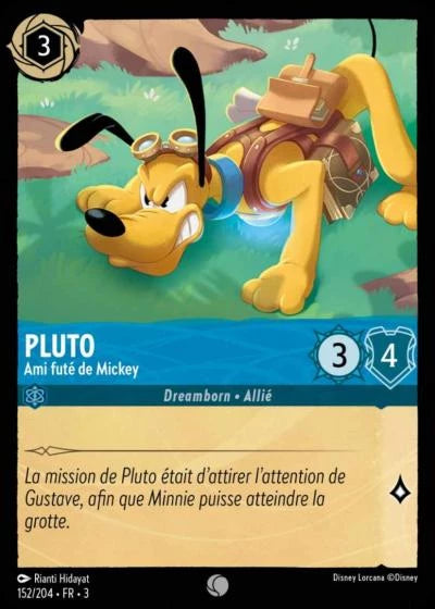 152/204 - Pluto, Ami futé de Mickey