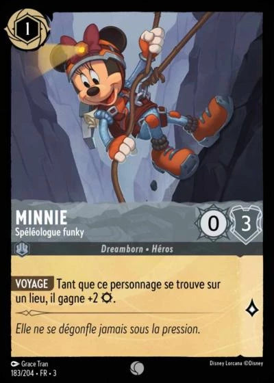 183/204 - Minnie, Spéléologue funky