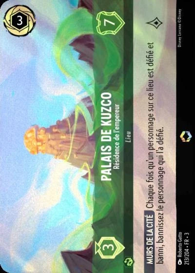 213/204 - Palais de Kuzco, Résidence de l'Empereur