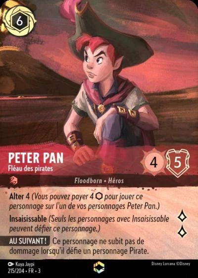 215/204 - Peter Pan, Fléau des pirates