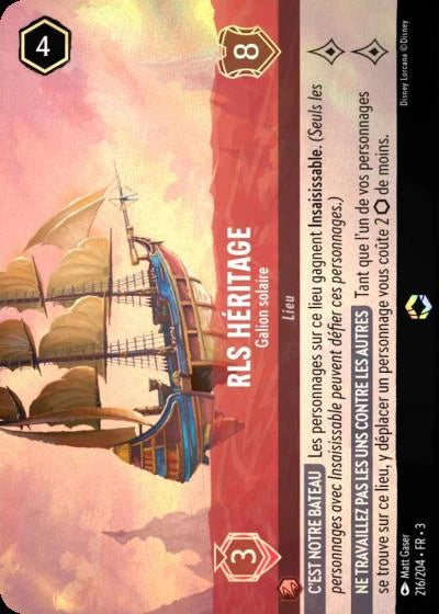 216/204 - RLS Héritage, Galion solaire