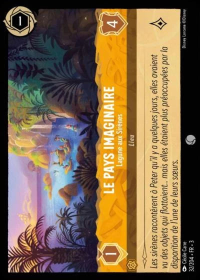 032/204 - Le pays imaginaire, Lagune aux sirènes