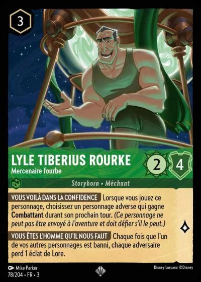 078/204 - Lyle Tiberius Rourke, Mercenaire fourbe