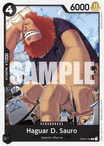 OP02-109 - Haguar D. Sauro