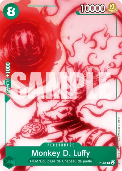 P-061 - Monkey D. Luffy - FR