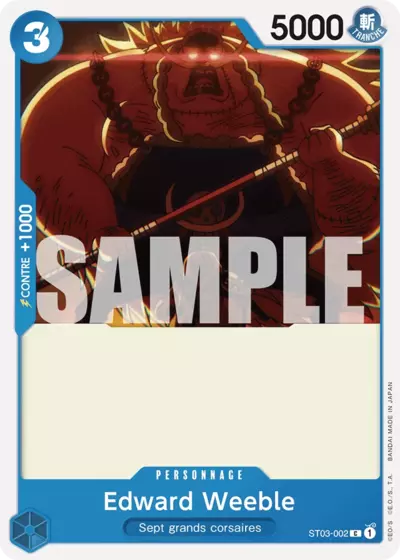 ST03-002 - Edward Weeble