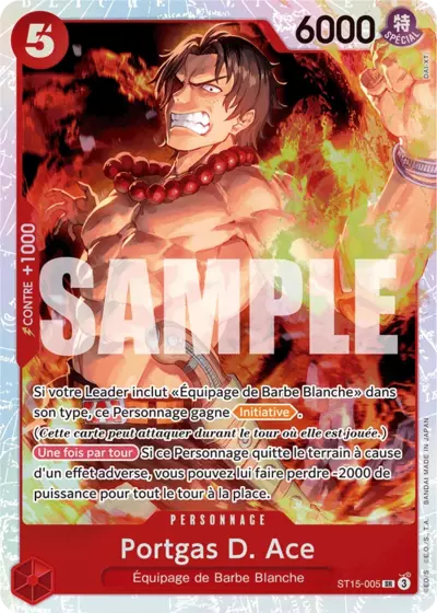 ST15-005 - Portgas D. Ace
