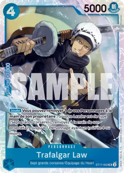 ST17-002 - Trafalgar Law - FR