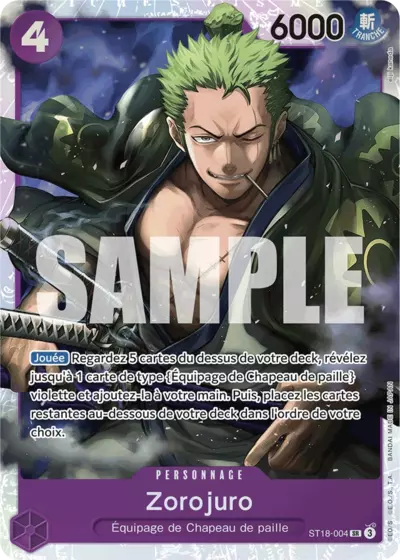 ST18-004 - Zorojuro - FR