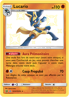 SV22/SV94 - Lucario
