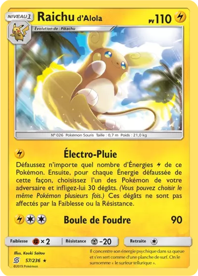 057/236 - Raichu d’Alola