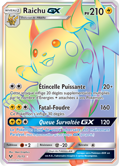 075/073 - Raichu GX