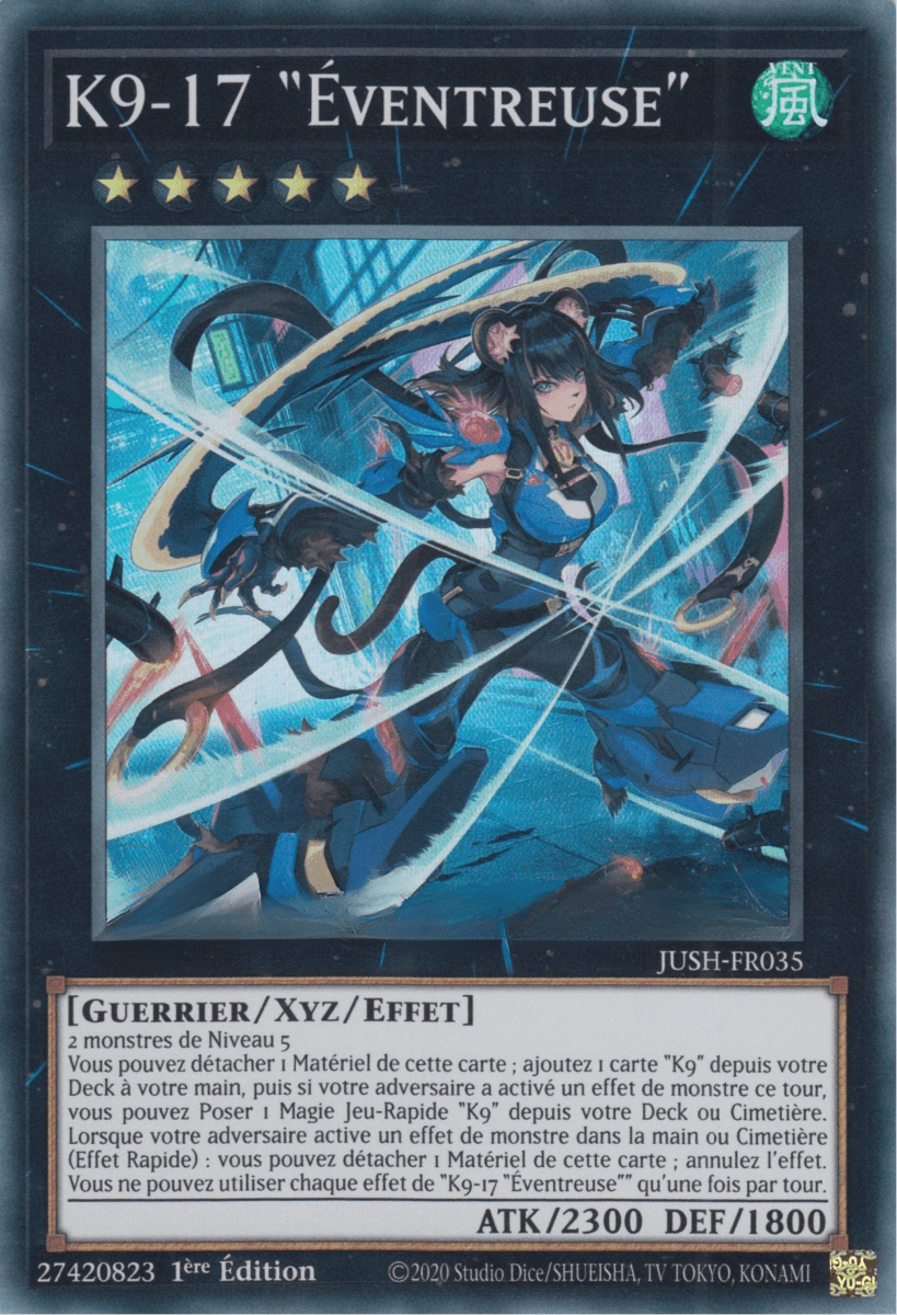 JUSH - FR035 - K9 - 17 "Éventreuse" - LorenZone - Pokémon